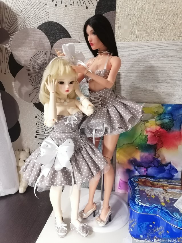 Мои девчонки в горошек — Одежда и обувь для кукол своими руками: фото (фото 3)