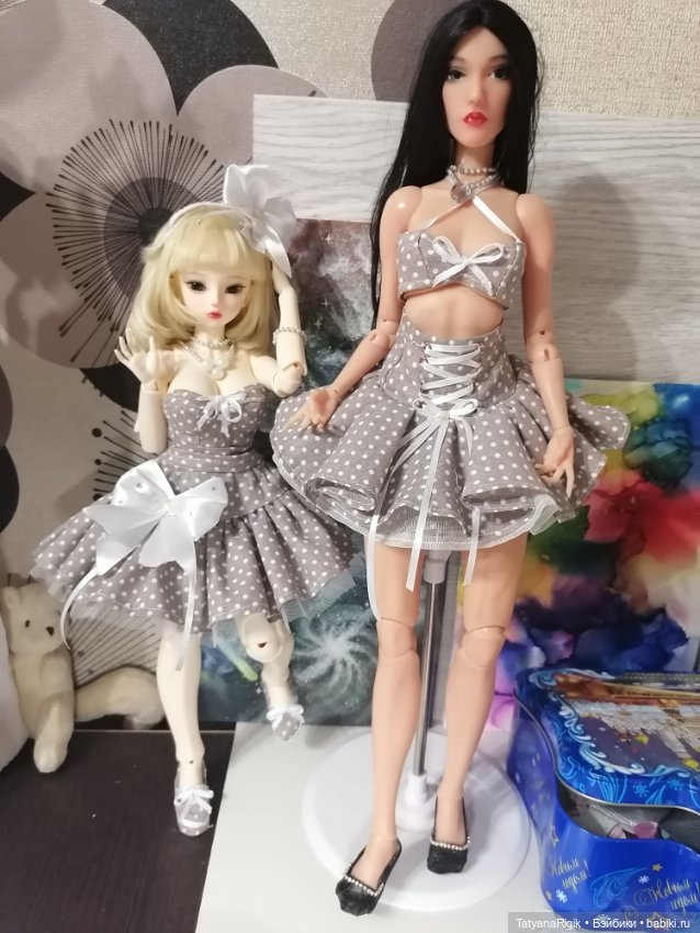 Мои девчонки в горошек — Одежда и обувь для кукол своими руками: фото (фото 9)