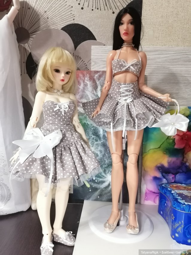 Мои девчонки в горошек — Одежда и обувь для кукол своими руками: фото (фото 5)