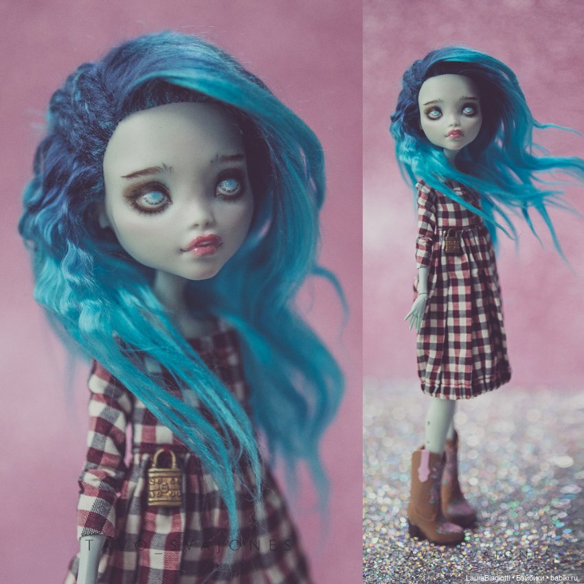 ООАК Монстер Хай Лагуна Блю (фото 2)