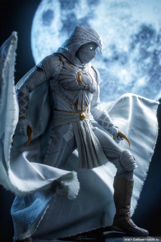 В Гонконге состоялся релиз фигурки Лунного Рыцаря от Hot Toys по мотивам одноимённого сериала (фото 5)