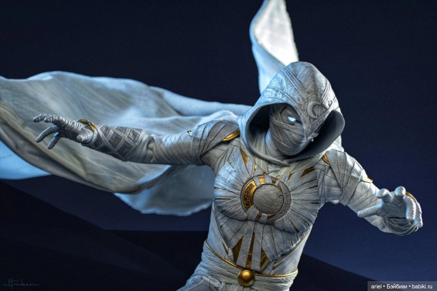 В Гонконге состоялся релиз фигурки Лунного Рыцаря от Hot Toys по мотивам одноимённого сериала (фото 3)