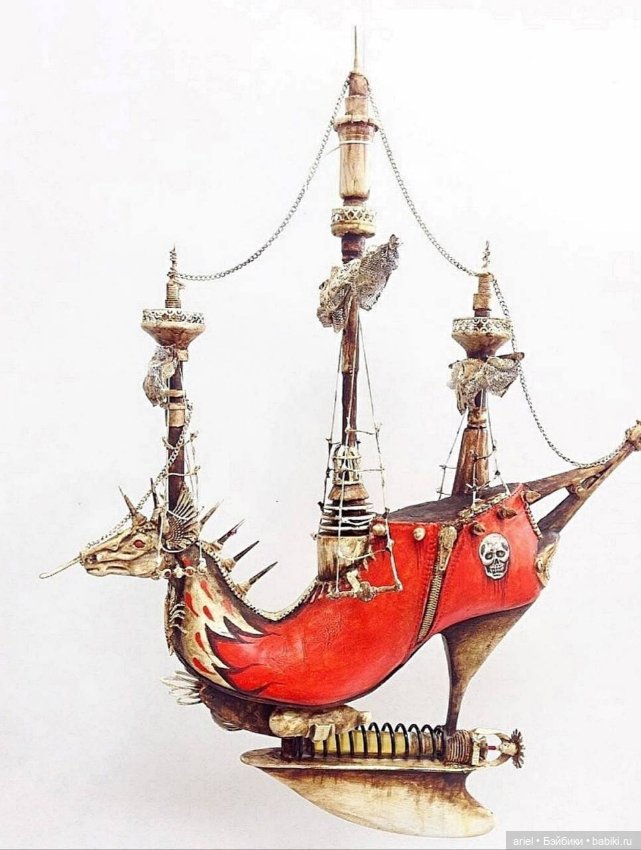 Скульптуры в стиле стимпанк от Коста Магаракис (Costa Magarakis) (фото 10)