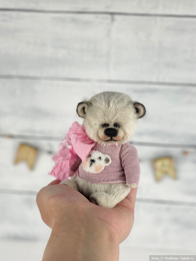 Тедди мишка Энджи — Авторские мишки Тедди и друзья: фото (фото 2)