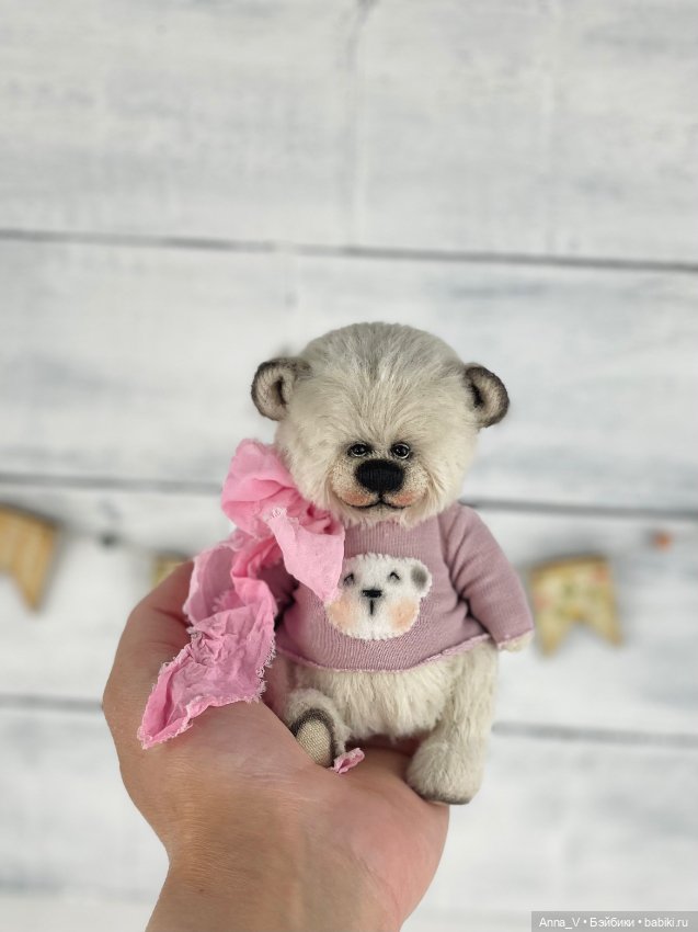 Тедди мишка Энджи — Авторские мишки Тедди и друзья: фото (фото 3)