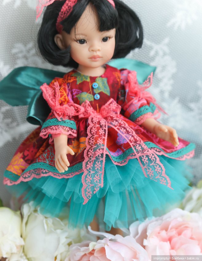 Цветы и куклы — Одежда и обувь для кукол своими руками: фото