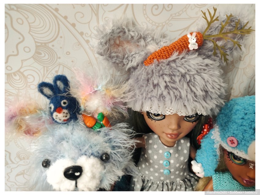 Шапки для кукол — Одежда и обувь для кукол своими руками: фото