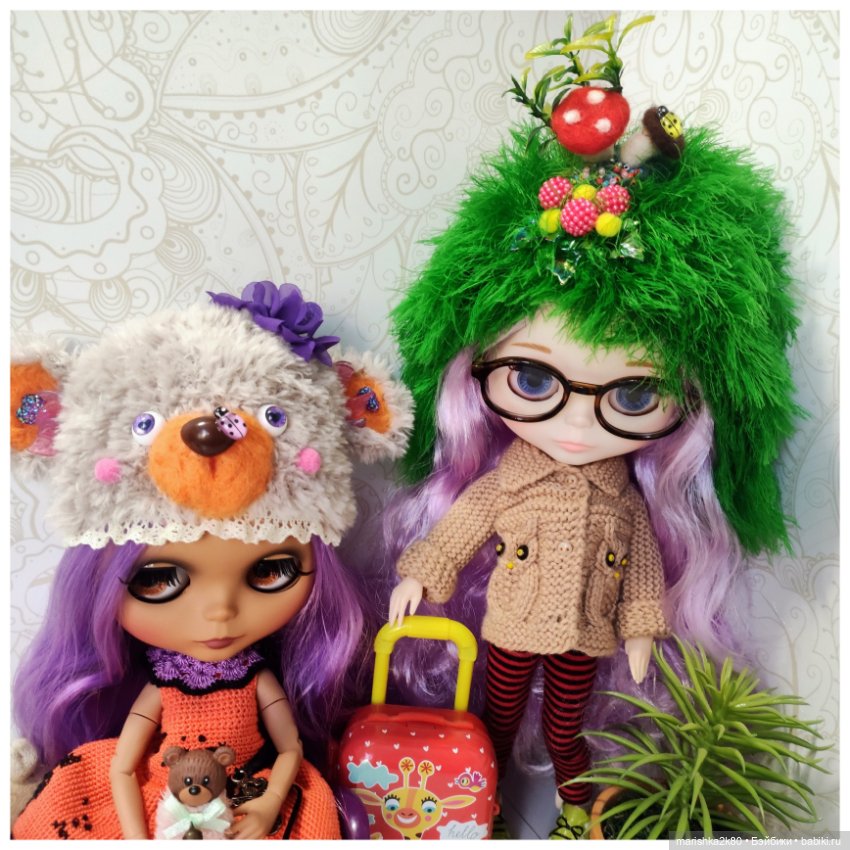 Шапки для кукол — Одежда и обувь для кукол своими руками: фото