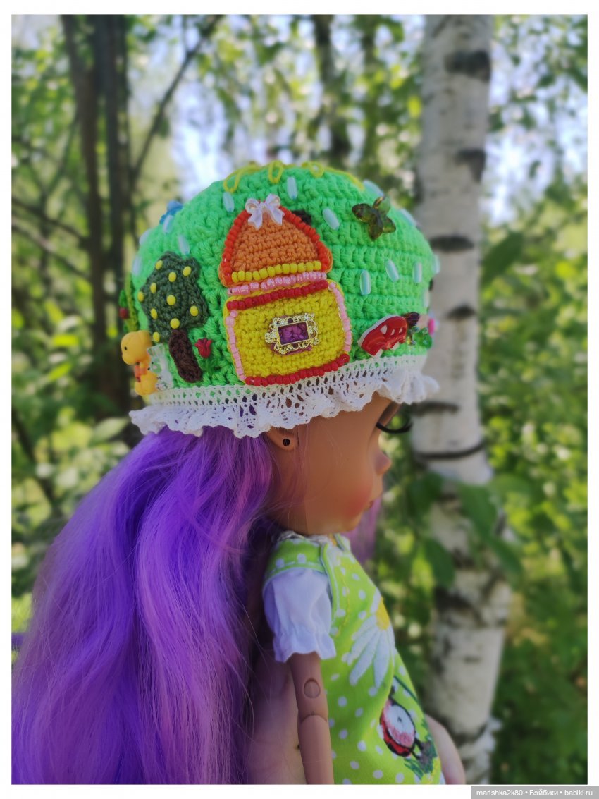 Шапки для кукол — Одежда и обувь для кукол своими руками: фото (фото 2)