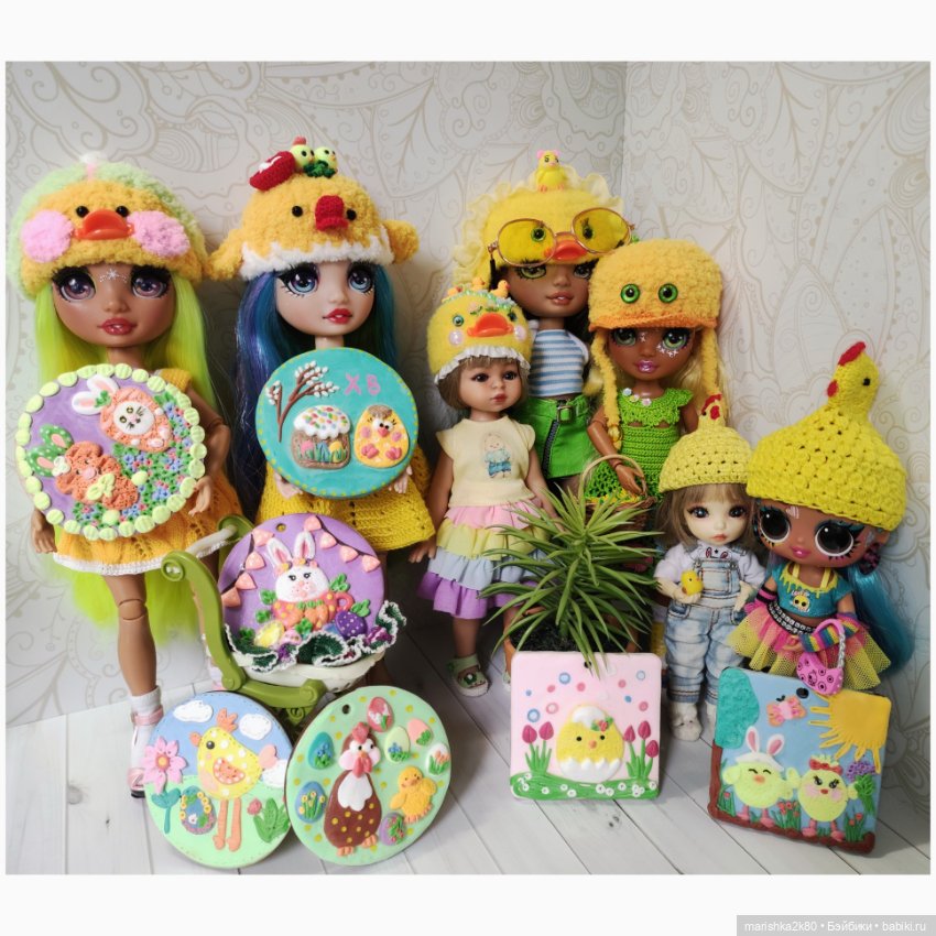 Шапки для кукол — Одежда и обувь для кукол своими руками: фото