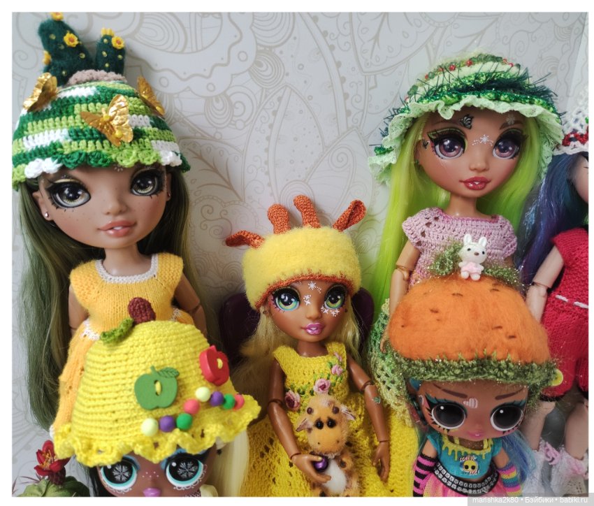Шапки для кукол 2 — Одежда и обувь для кукол своими руками: фото (фото 2)
