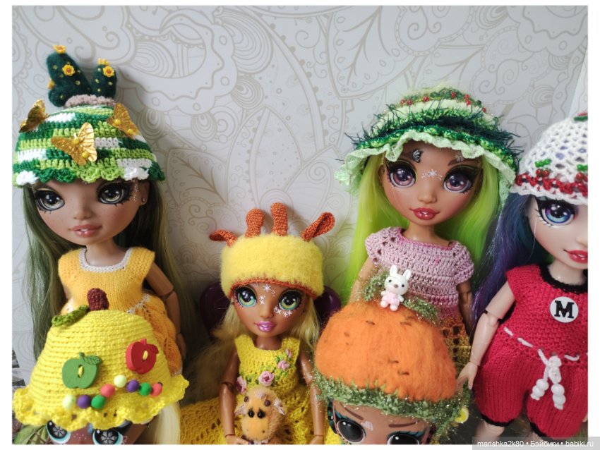 Шапки для кукол 2 — Одежда и обувь для кукол своими руками: фото (фото 4)
