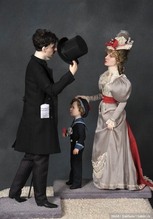 Авторские куклы Виолетты Озун