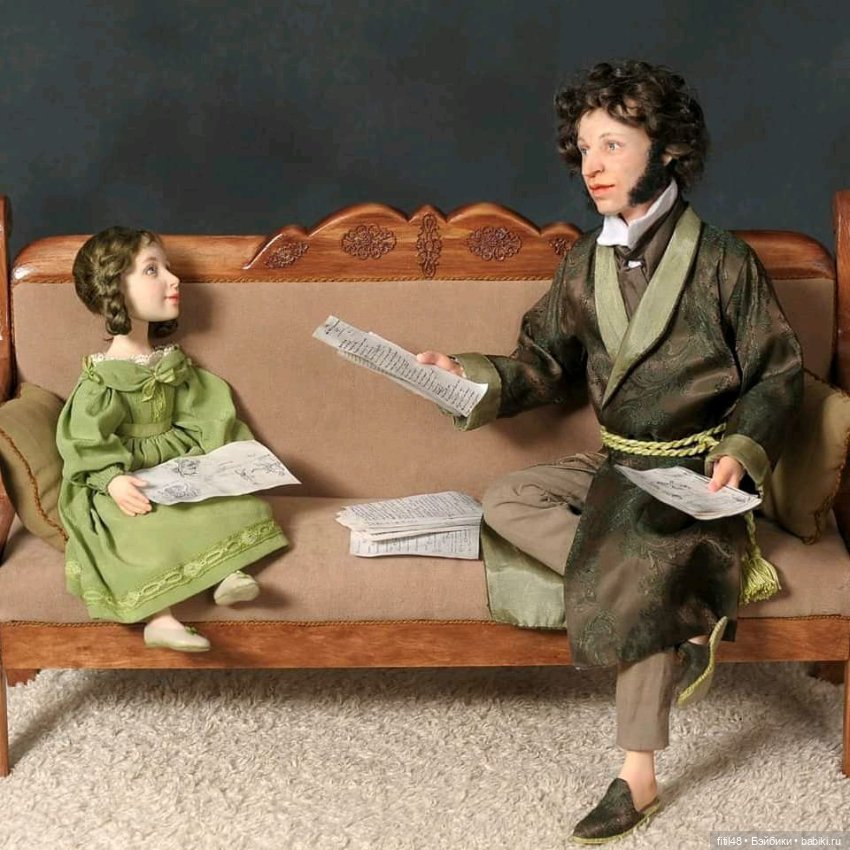 Авторские куклы Виолетты Озун