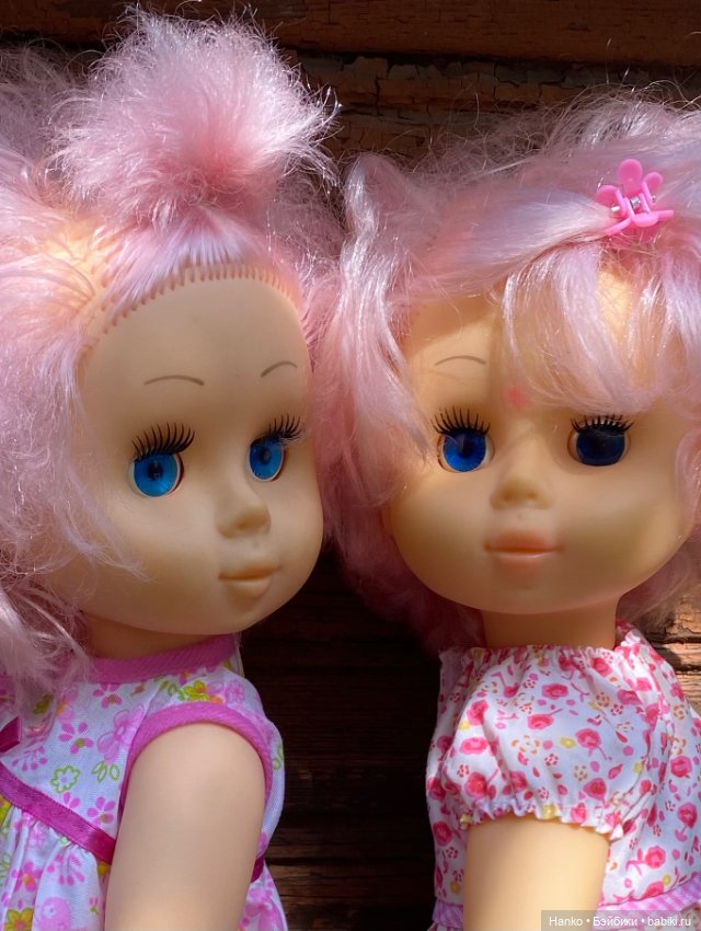 Советские близнецы — Советские винтажные куклы (СССР): Ленигрушка