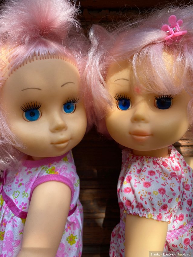 Советские близнецы — Советские винтажные куклы (СССР): Ленигрушка