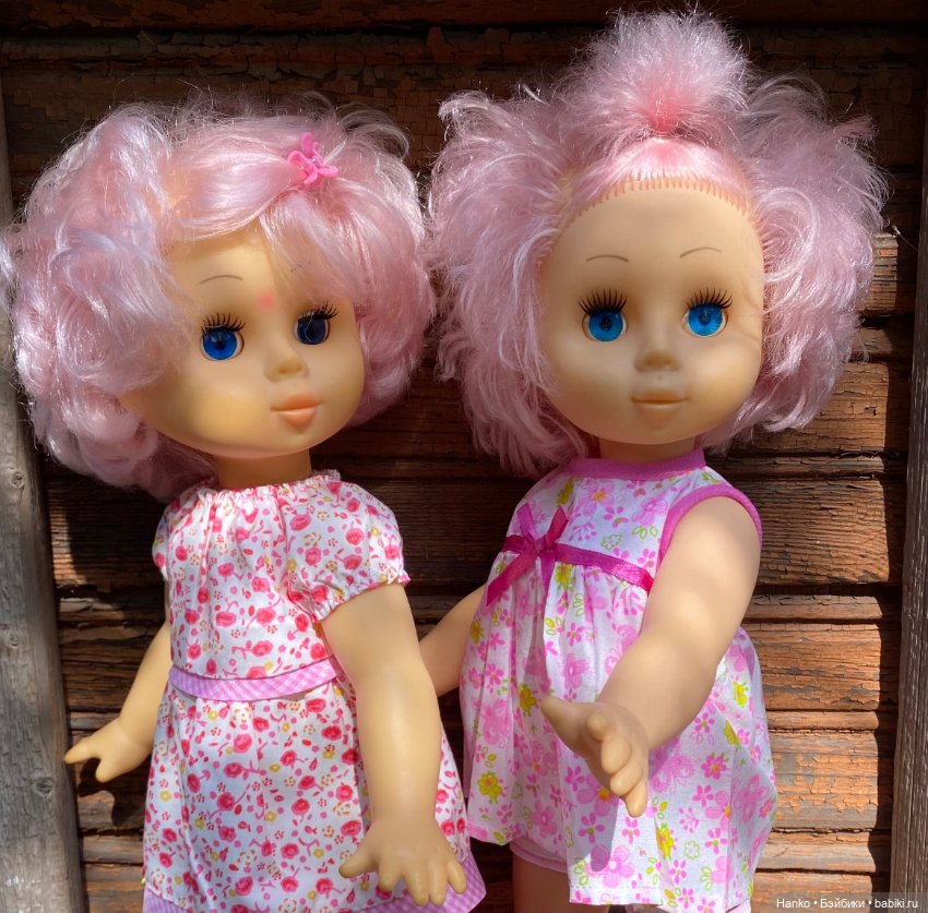 Советские близнецы — Советские винтажные куклы (СССР): Ленигрушка (фото 5)