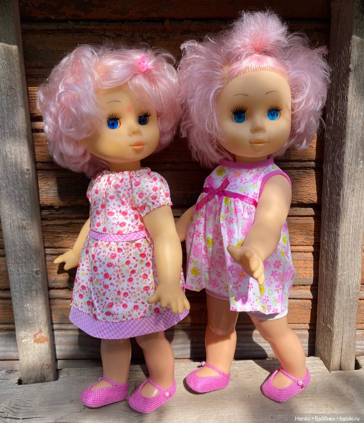 Советские близнецы — Советские винтажные куклы (СССР): Ленигрушка (фото 6)