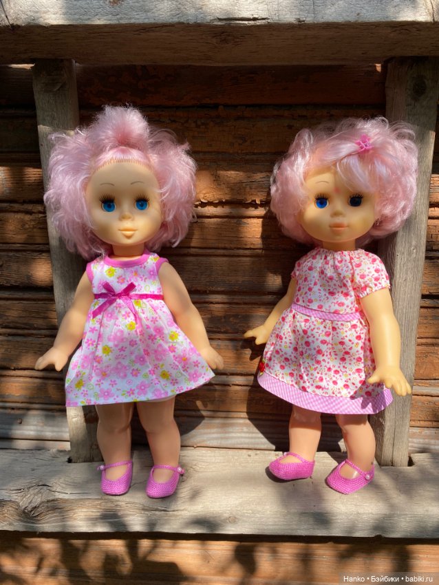 Советские близнецы — Советские винтажные куклы (СССР): Ленигрушка (фото 3)