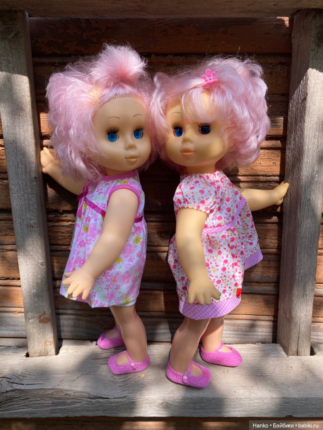 Советские близнецы — Советские винтажные куклы (СССР): Ленигрушка