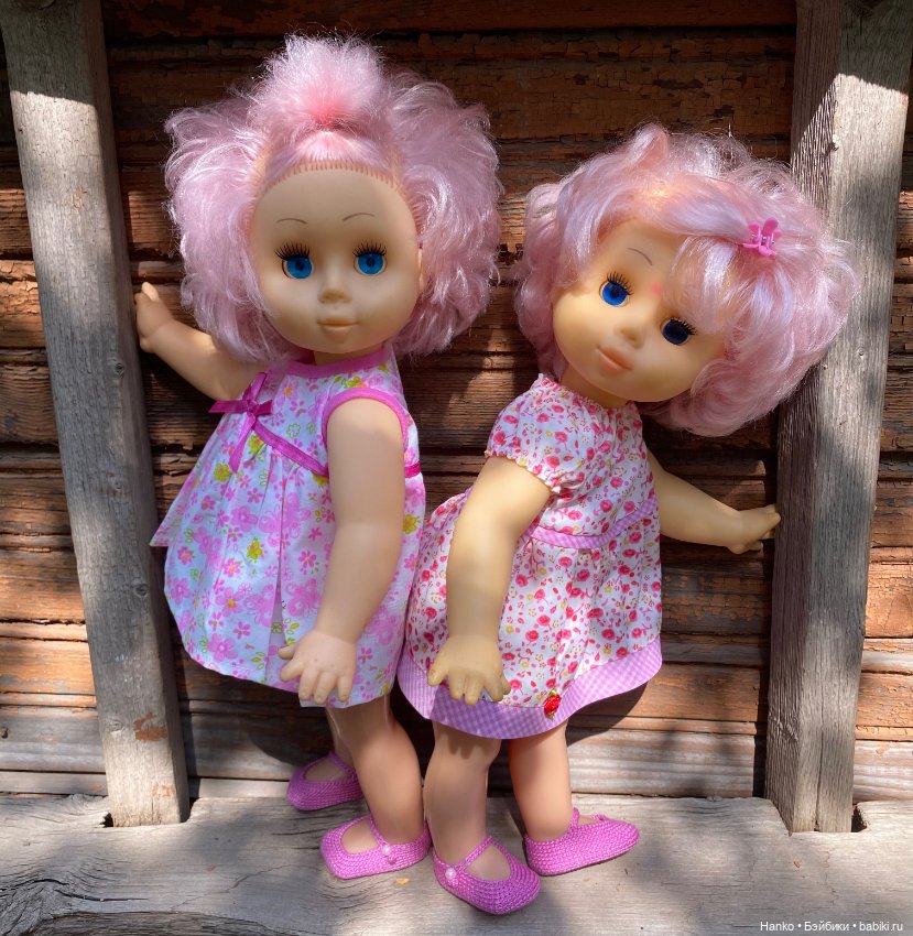 Советские близнецы — Советские винтажные куклы (СССР): Ленигрушка