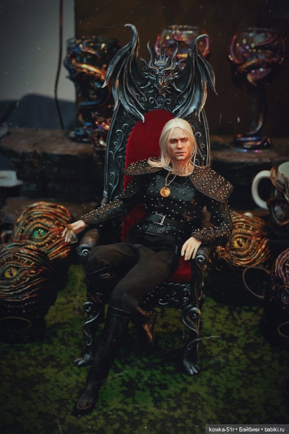 Геральт из Ривии — Авторские шарнирные куклы своими руками: лепка