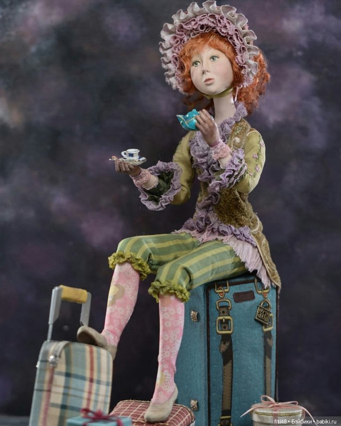 Авторские куклы Надежды Цигановской