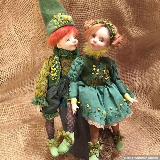 Авторские куклы Надежды Цигановской (фото 8)