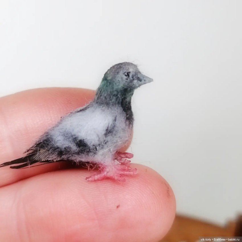 Птички в миниатюре 1:12 — Кукольная миниатюра своими руками: еда