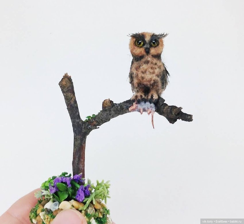 Птички в миниатюре 1:12 — Кукольная миниатюра своими руками: еда