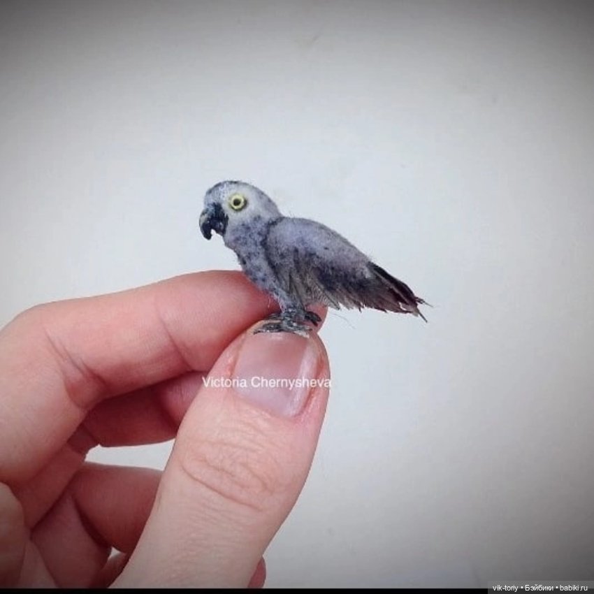 Птички в миниатюре 1:12 — Кукольная миниатюра своими руками: еда (фото 5)