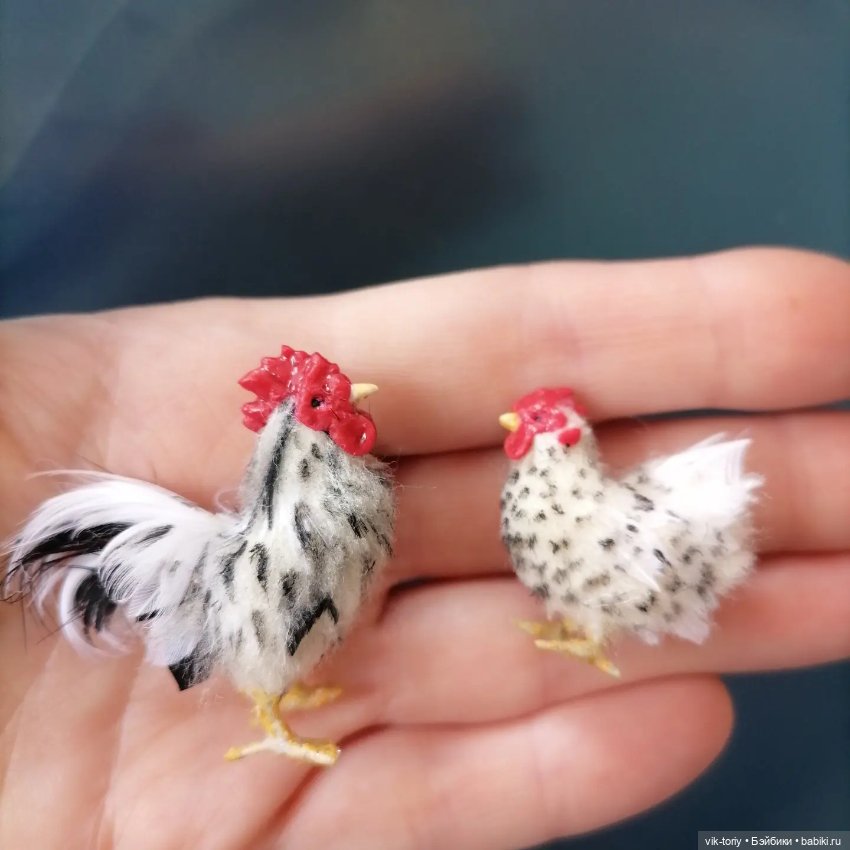 Птички в миниатюре 1:12 — Кукольная миниатюра своими руками: еда