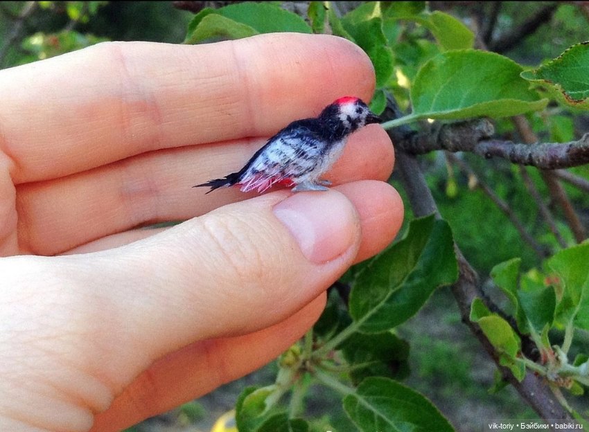 Птички в миниатюре 1:12 — Кукольная миниатюра своими руками: еда (фото 6)