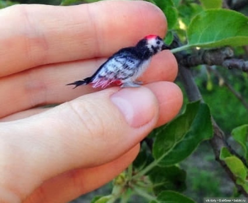 Птички в миниатюре 1:12 — Кукольная миниатюра своими руками: еда