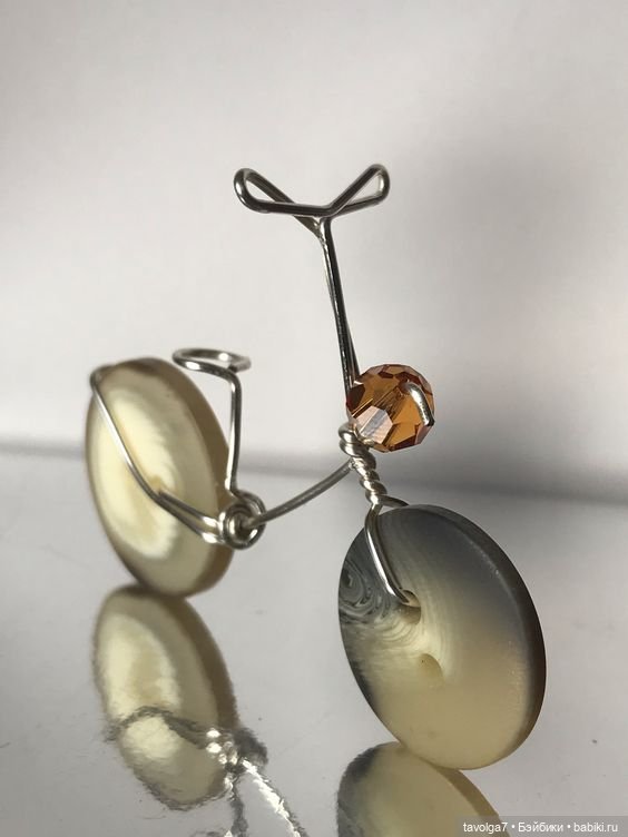 Велосипеды из пуговиц для хорошего настроения (фото 9)