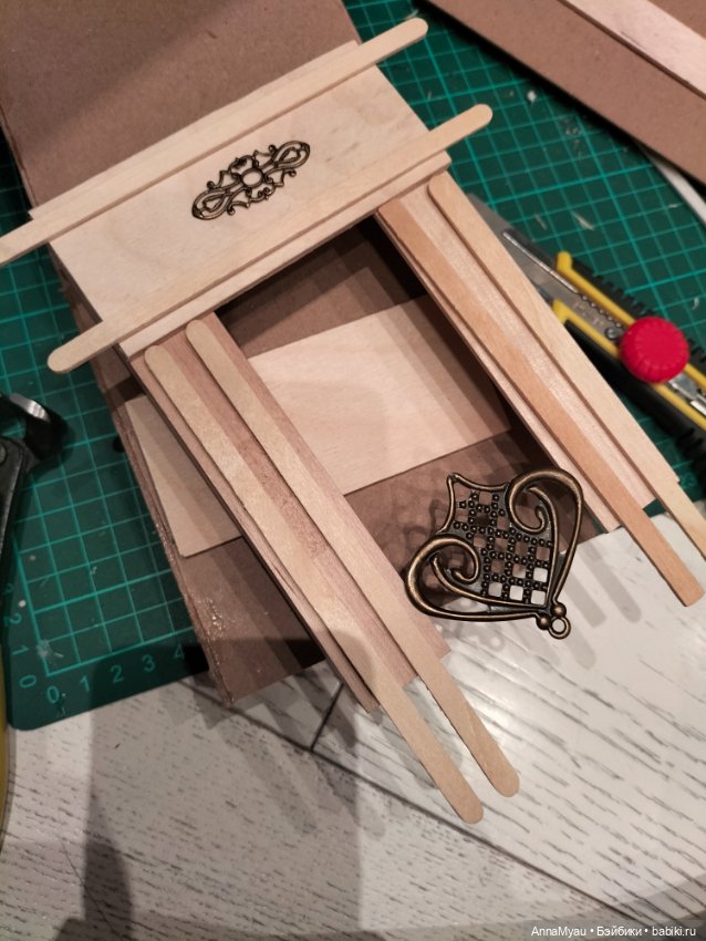 О бедном камине замолвите слово, или румбокс "гостиная в Паучем тупике" часть 2 (фото 3)