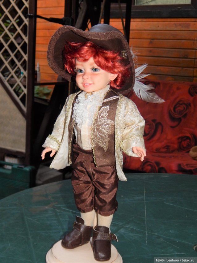 Филип - кукла Татьяны Бачуриной