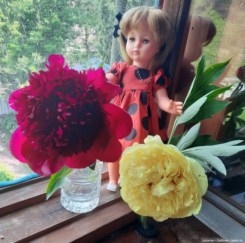 Жёлтое и красное💛❤ — Винтажные куклы ГДР (Немки): Бигги