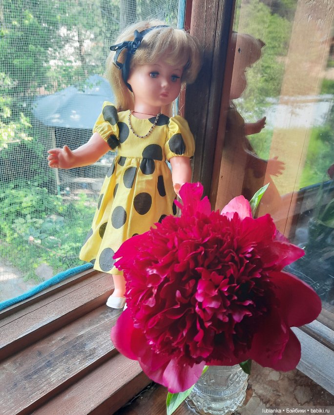 Жёлтое и красное💛❤ — Винтажные куклы ГДР (Немки): Бигги (фото 8)