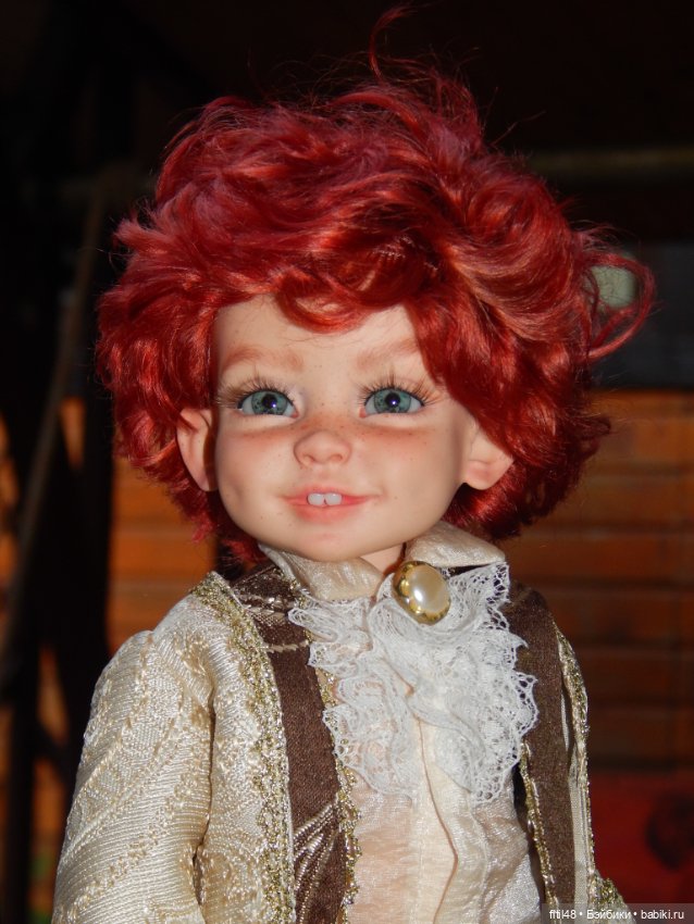 Филип - кукла Татьяны Бачуриной