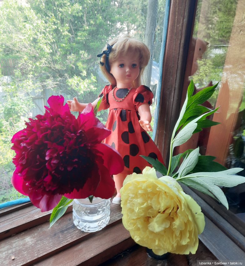Жёлтое и красное💛❤ — Винтажные куклы ГДР (Немки): Бигги