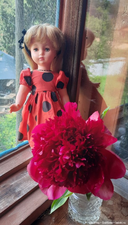 Жёлтое и красное💛❤ — Винтажные куклы ГДР (Немки): Бигги (фото 3)