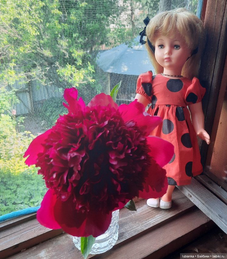 Жёлтое и красное💛❤ — Винтажные куклы ГДР (Немки): Бигги (фото 2)