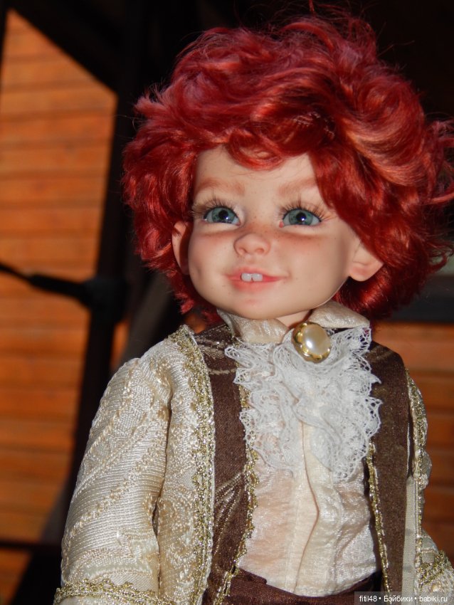 Филип - кукла Татьяны Бачуриной