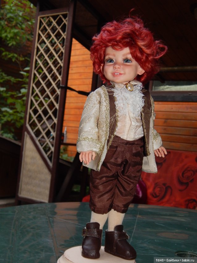 Филип - кукла Татьяны Бачуриной