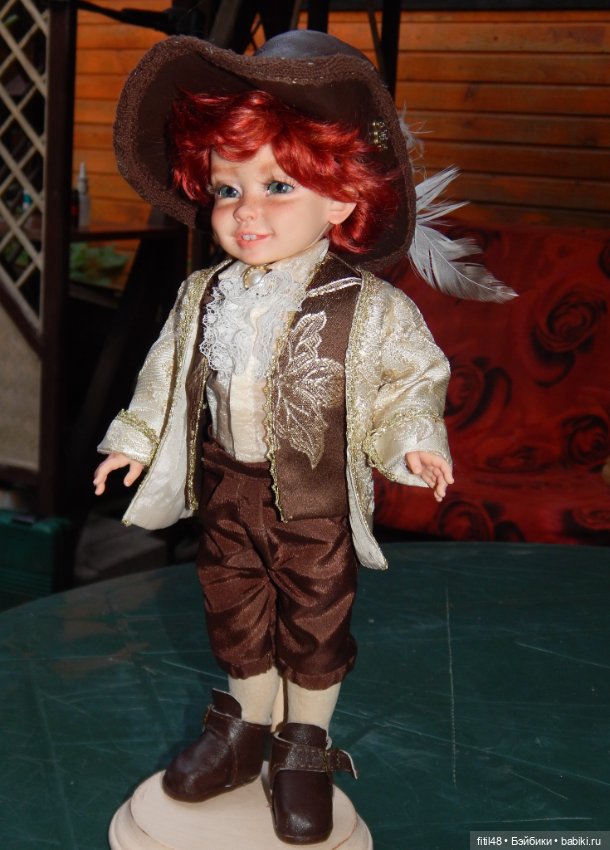 Филип - кукла Татьяны Бачуриной