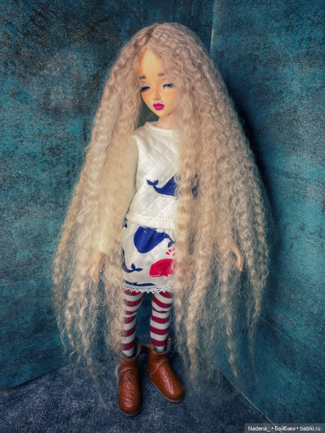 Шикарные парички из овцы на Minifee