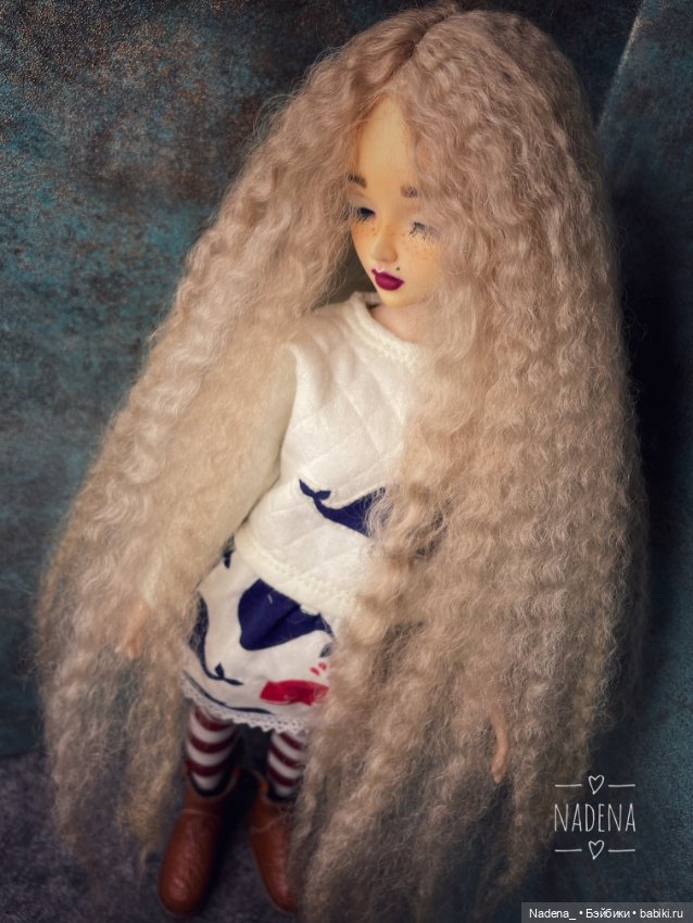 Шикарные парички из овцы на Minifee