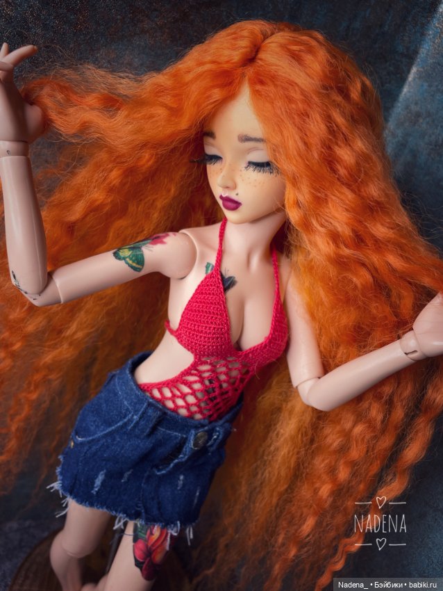 Шикарные парички из овцы на Minifee