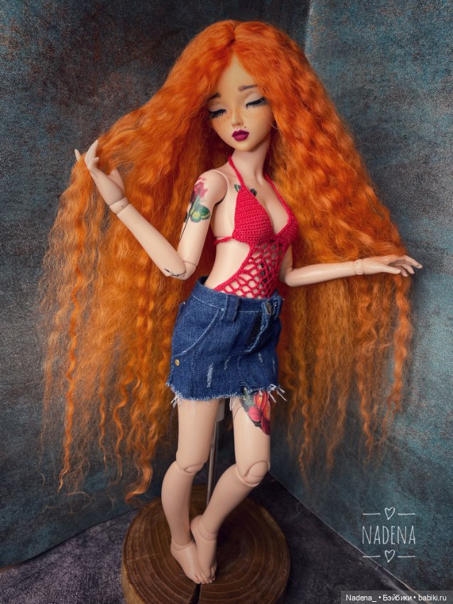 Шикарные парички из овцы на Minifee